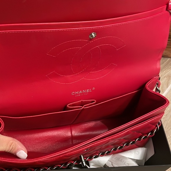 Chanel Red Purse - Picture 2 of 7